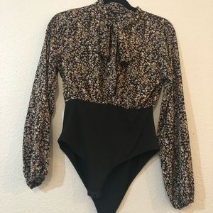 Shein jumpsuit blouse.